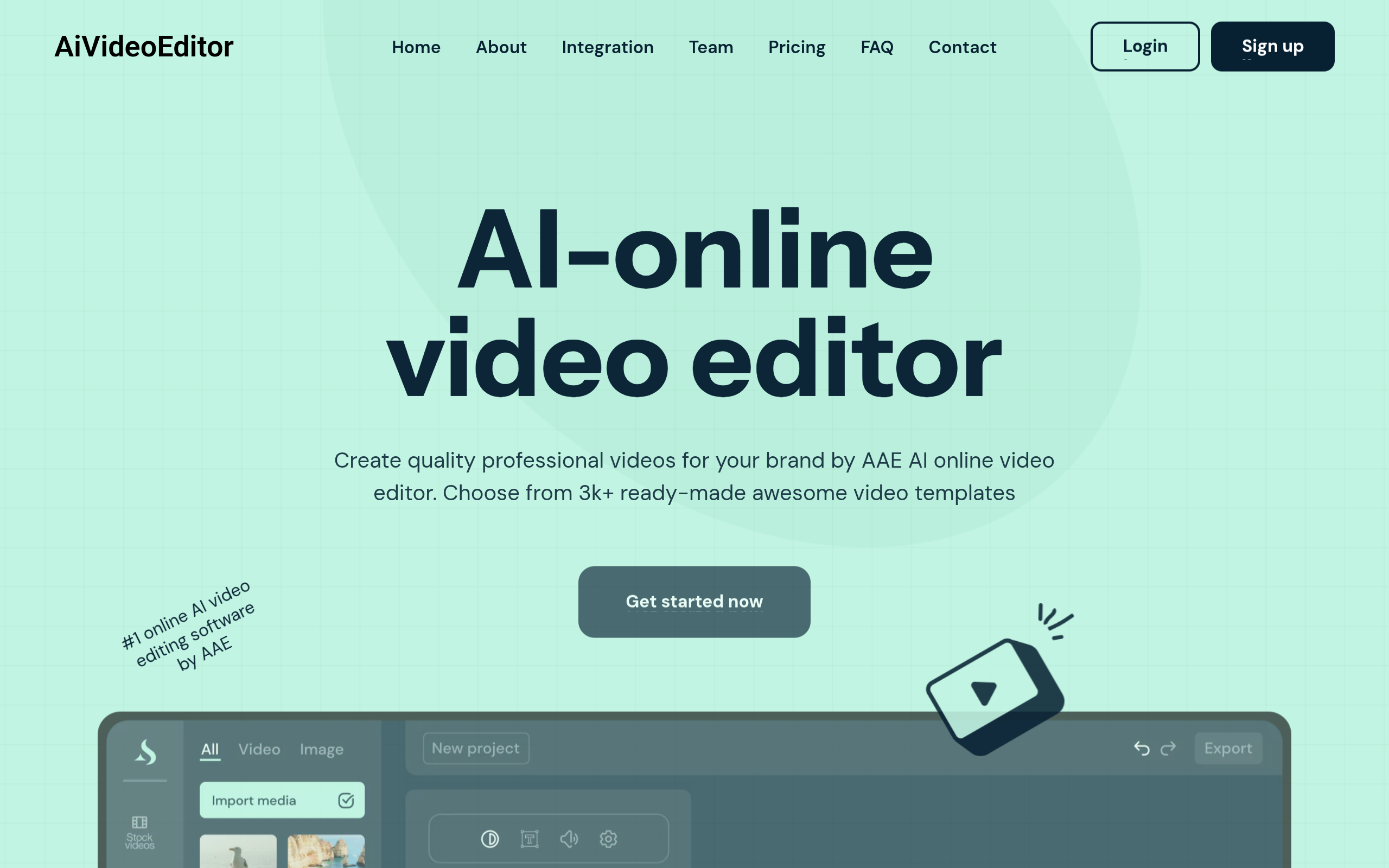 StudioAI Video Creator & Editor