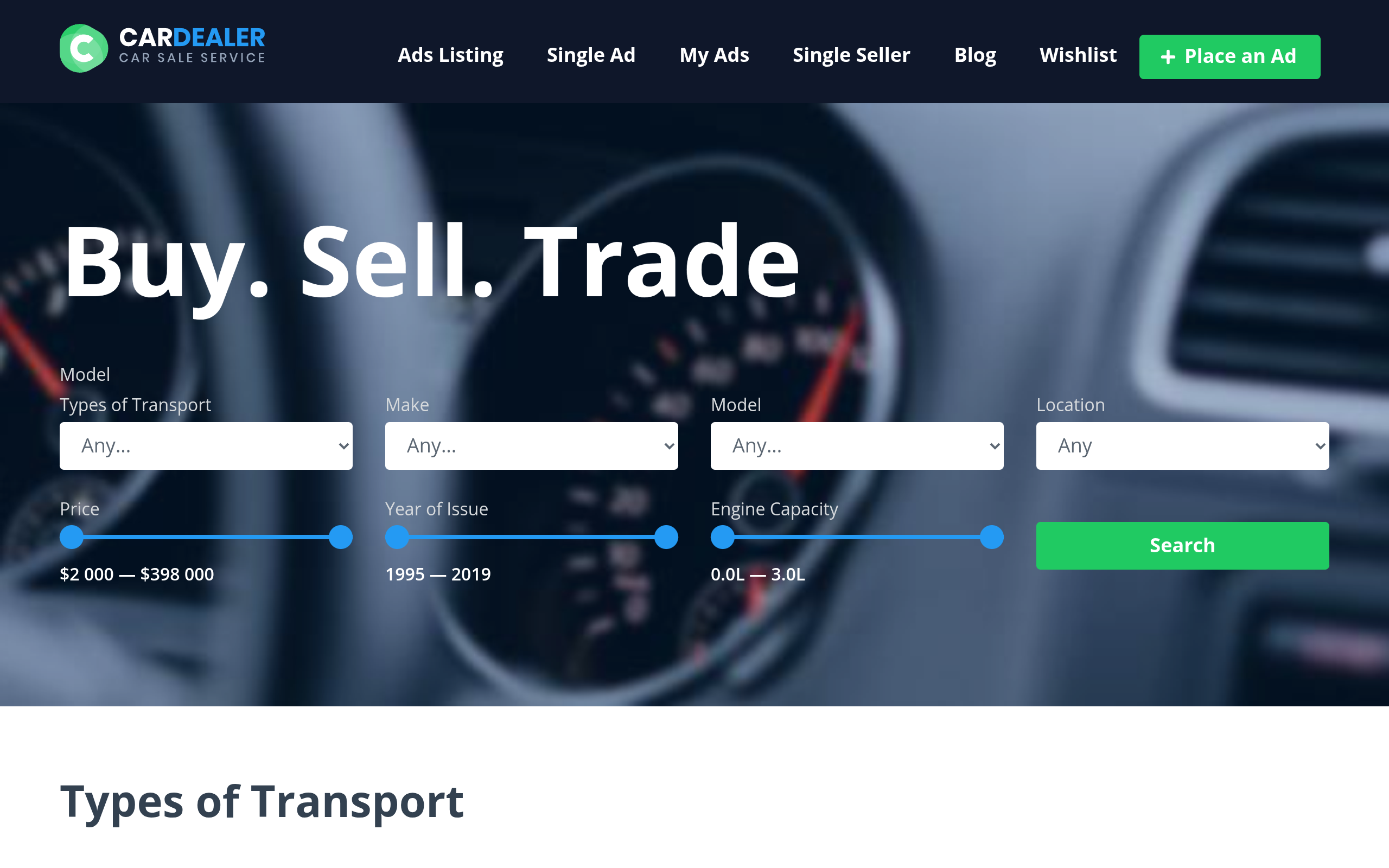 AutoPrime Car Dealership & Listing
