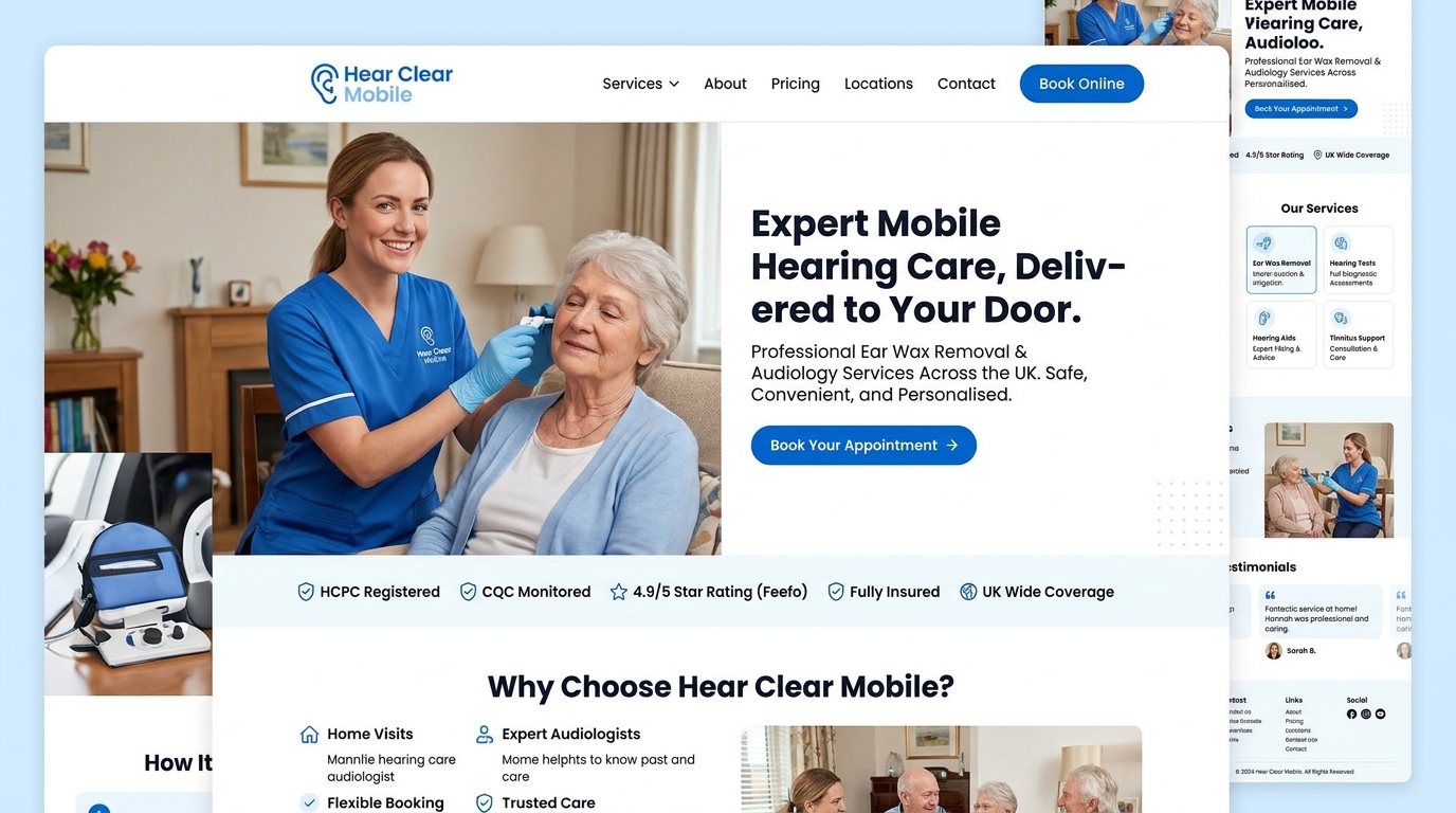 Hear Clear Mobile Clinic Booking